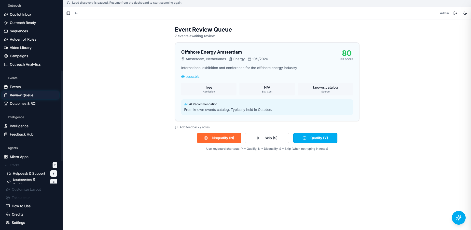 Event Review