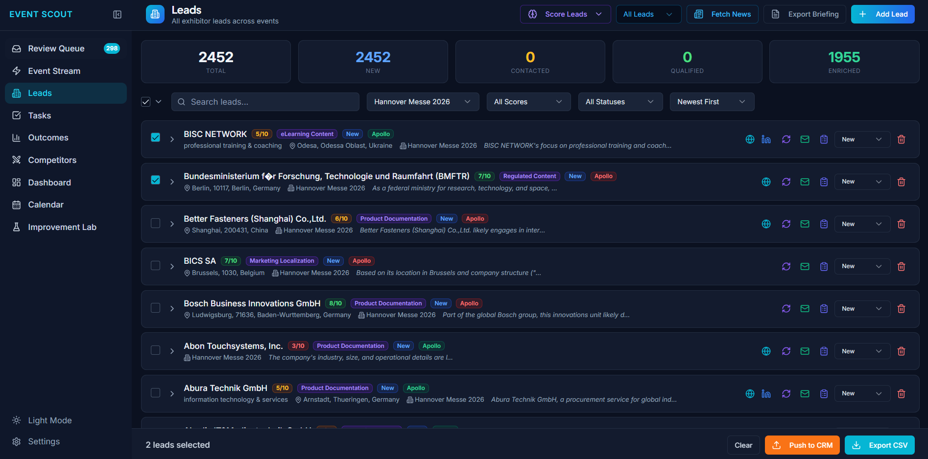 Bulk Actions